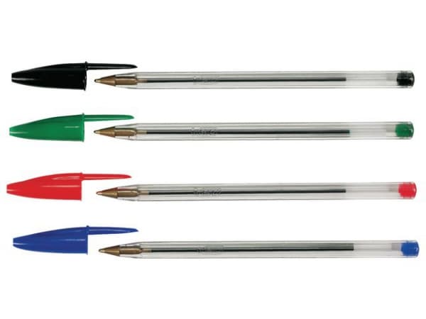 Kulepenn Bic Cristal Medium Ass (10 stk) (1 stk.)
