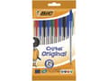 Miniatyrbilde 5 av 5: Kulepenn Bic Cristal Medium Ass (10 stk) (1 stk.)