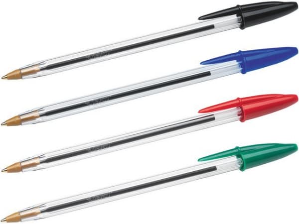 Kulepenn Bic Cristal Medium Ass (10 stk) (1 stk.)