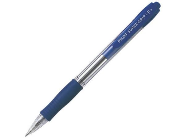Kulepenn Pilot Supergrip F Blå (12 stk) (1 stk.)