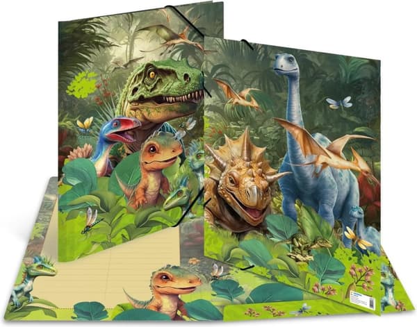 HERMA mapper A3 pap Dino World - A3 (19576)