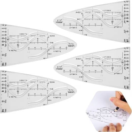 Parabelskabelon 2/4-pak 12,2x6,9 cm til Matematik og Design