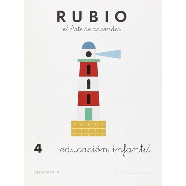 Early Childhood Education Notebook Rubio Nº4 A5 spanska (10 antal)