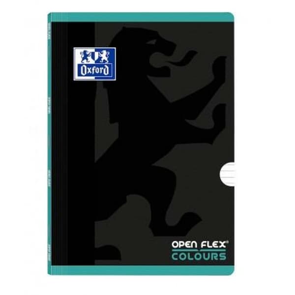 Anteckningsbok Oxford OPENFLEX Mint A4 48 Blad Randig Häftklamrar 10 antal (10 Delar)