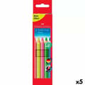 Miniatyrbild 1 av 2: Färgpennor Faber-Castell Neon Multicolour (5 antal)