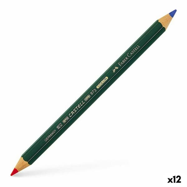 Penna Faber-Castell 873 Color Blå Röd (12 antal)