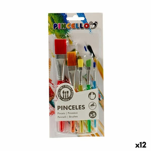 Penslar Pincello 85077 Multicolour Set (12 antal)