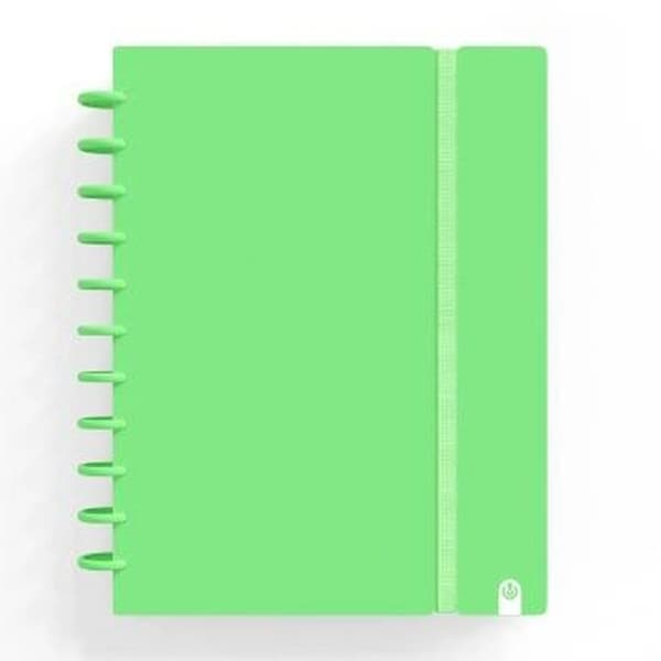 Bok med ringar Carchivo INGENIOX Grön A4 100 Blad (10 antal)