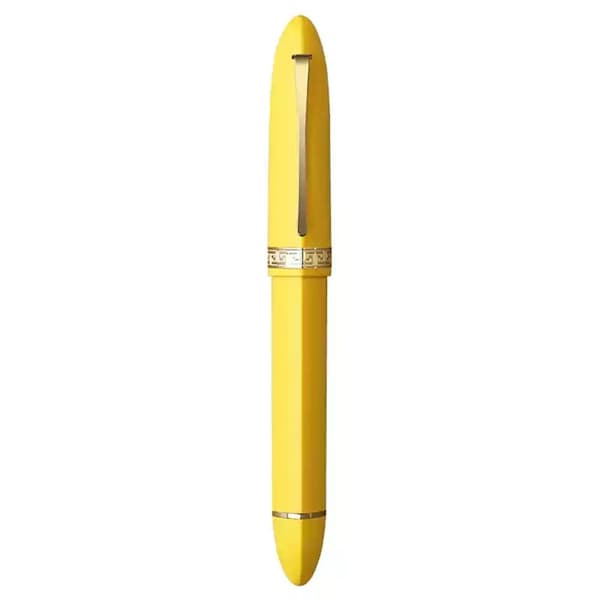 Fountain Pen, EF-nib, kolvmatning,guldfärgad klämma