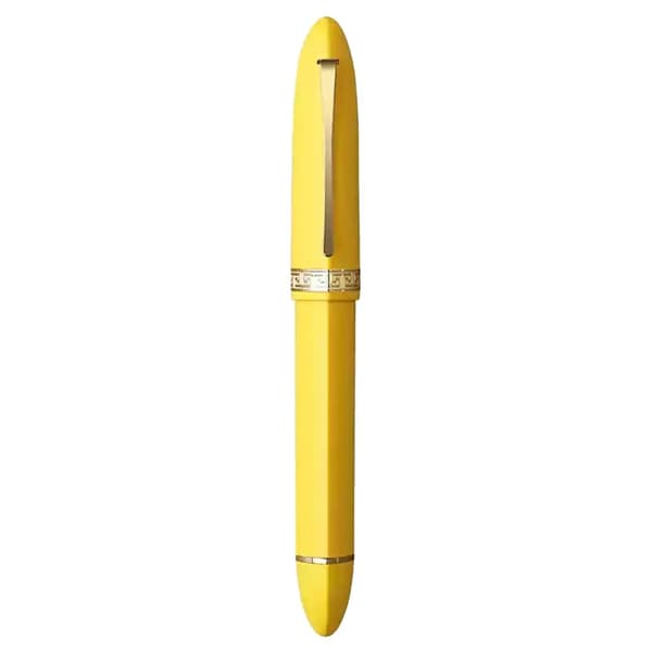 Fountain Pen, EF-nib, kolvmatning,guldfärgad klämma