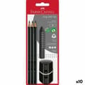 Miniatyrbild 1 av 2: Set med pennor Faber-Castell Svart (5 antal) (10 antal)