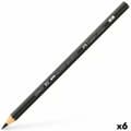 Miniatyrbillede 1 af 2: Blyant Faber-Castell Graphite Aquarelle Akvarel Sort Sekskantet 2B (6 enheder)