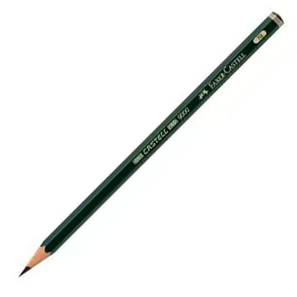 Blyant Faber-Castell 9000 Økologisk Sekskantet (12 enheder)