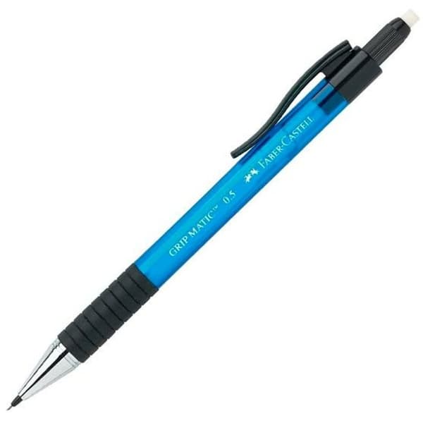 Stiftholder Faber-Castell Grip  Matic Blå 0,5 mm (10 enheder)