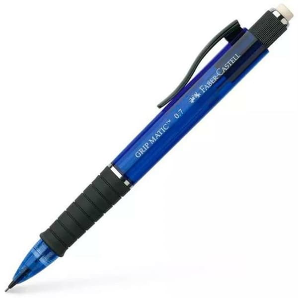 Stiftholder Faber-Castell Grip  Matic Blå 0,7 mm (10 enheder)