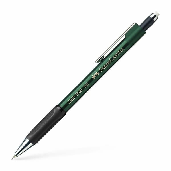 Stiftholder Faber-Castell Grip 1345 Grøn 0,5 mm (12 enheder)