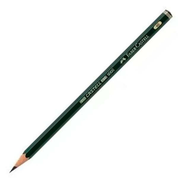 Penna Faber-Castell 9000 Ekologisk Sexkantig 4B (12 antal)