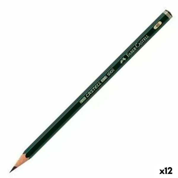 Penna Faber-Castell 9000 Ekologisk Sexkantig 4B (12 antal)