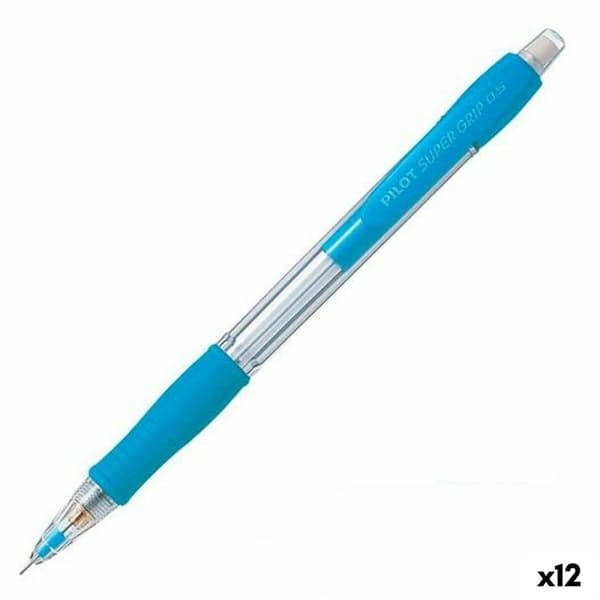 Pennset Pilot Super Grip Blå 0,5 mm (12 antal)