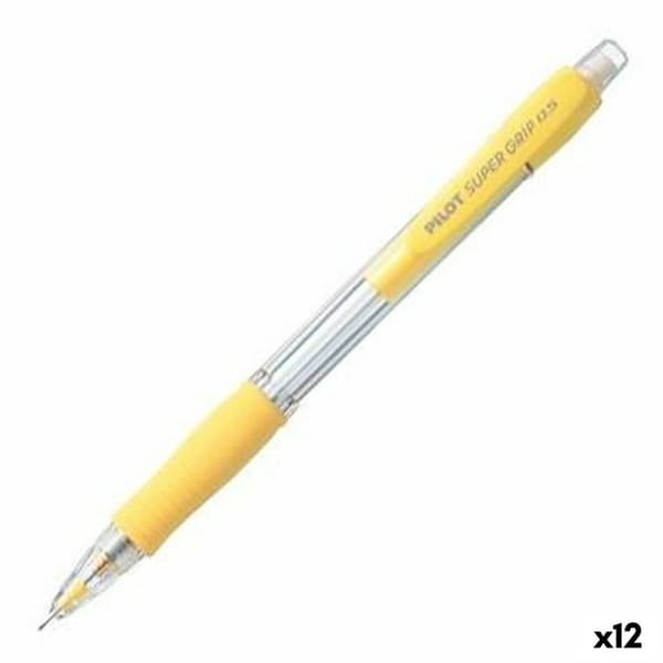 Pennset Pilot Super Grip Gul 0,5 mm (12 antal)