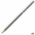 Miniatyrbild 1 av 2: Penna Faber-Castell Grip 2001 Ekologisk Grå HB (12 antal)