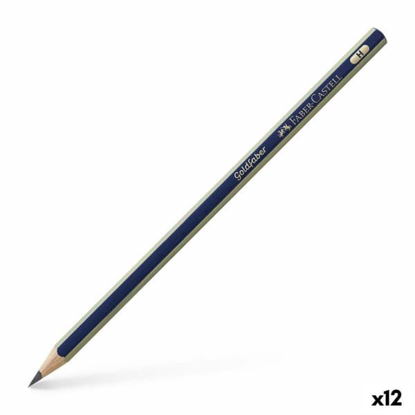 Blyant Faber-Castell GoldFaber 1221 Sekskantet H (12 enheter)