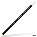 Miniatyrbild 1 av 2: Pennor Staedtler Lumocolor Permanent Glasochrom Permanent Vit (12 antal)