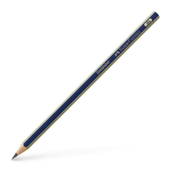 Blyant Faber-Castell GoldFaber 1221 Sekskantet 2H (12 enheder)
