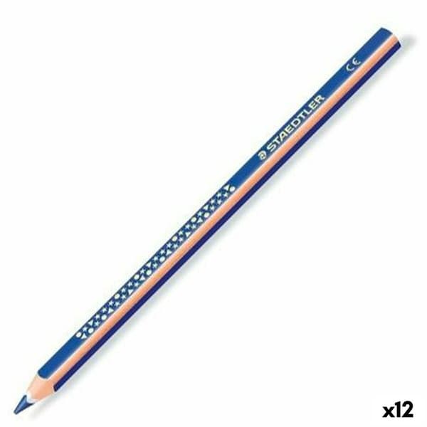 Lyijykynä Staedtler Jumbo Noris Sininen Puu (12 osaa)