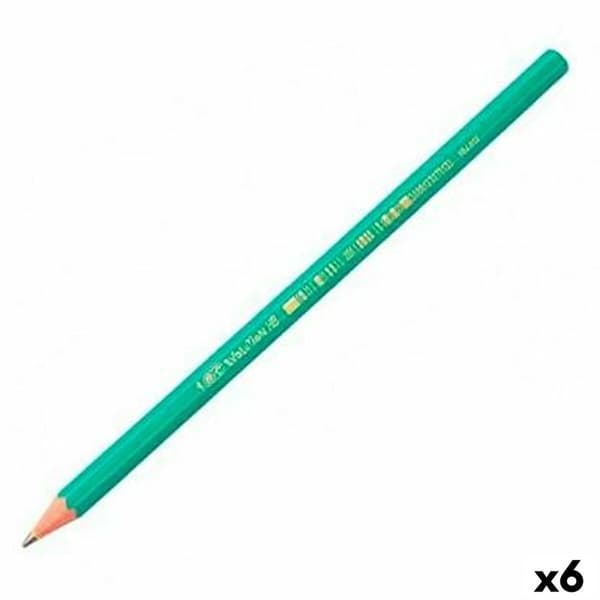 Blyant Bic Sekskantet HB 12 Dele (6 enheder)