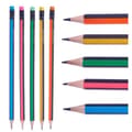 Miniatyrbild 3 av 3: Set med pennor Pincello 473 Gul Blå Grön Multicolour Orange Ränder (12 antal)