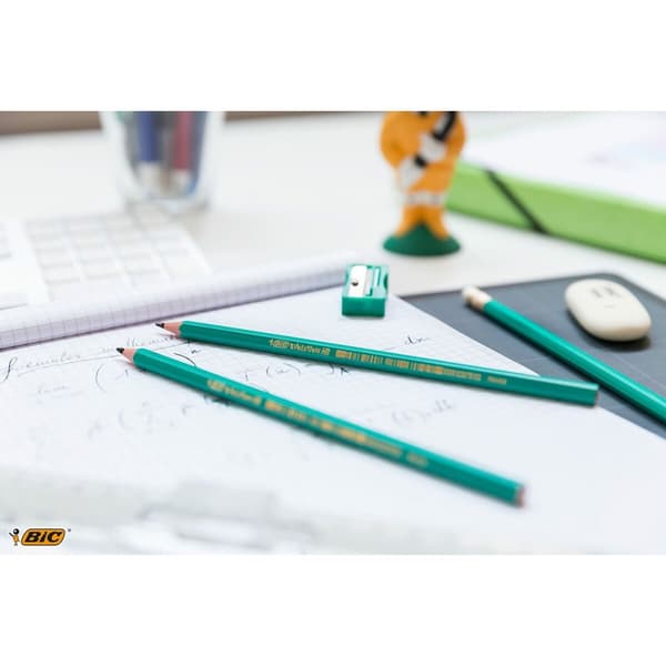 Pennor Bic Återvunnet material HB (12 antal)