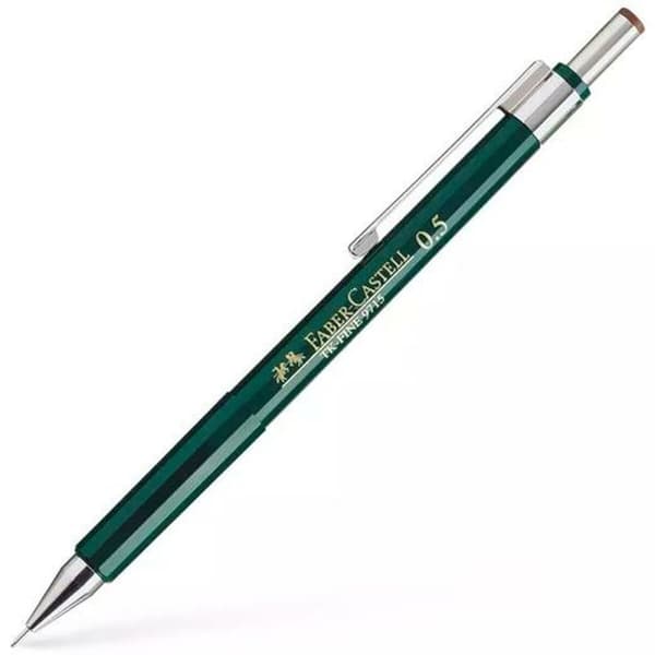 Stiftholder Faber-Castell TK-FINE 9715 Grøn 0,5 mm (10 enheder)