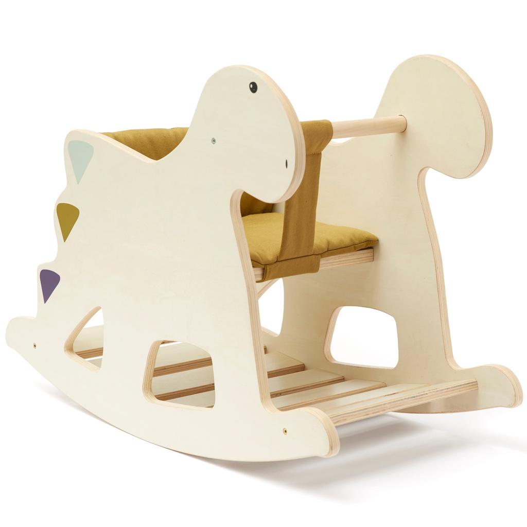 Kid's Concept Gunghäst Dino trä NEO