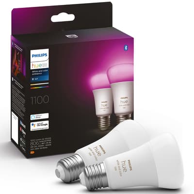 Philips Hue White Color Ambiance E27 A60 800lm (2-pack)
