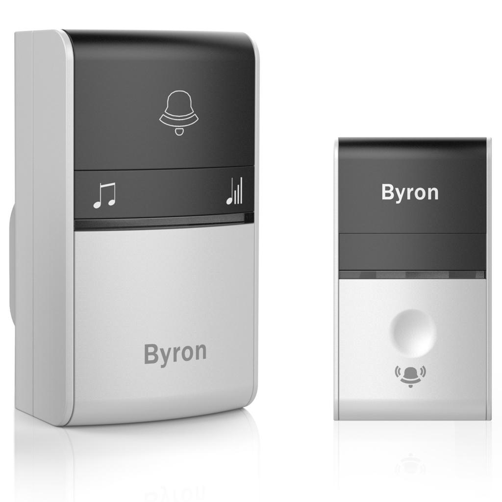 Byron Trådlös dörrklocka utan batteri Kinetic