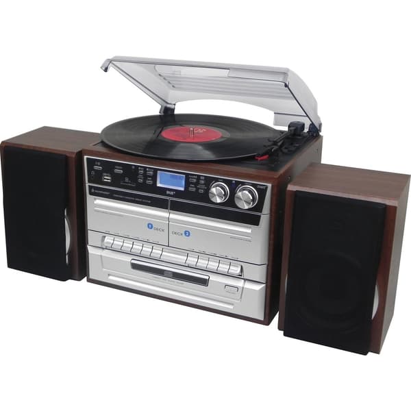 Soundmaster Stereo MCD5550DBR CD/Vinyl/Tape/Bluetooth