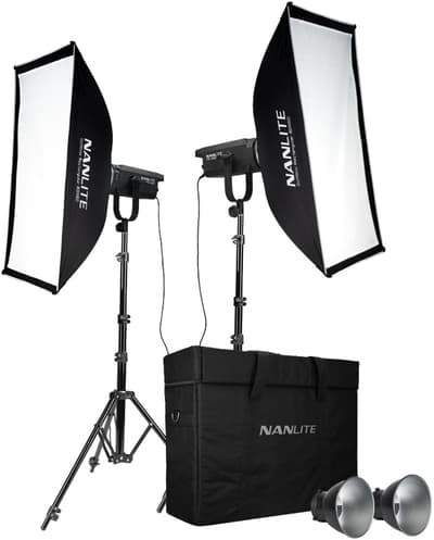 Nanlite FS-150 LED 2 Light Kit With Stand