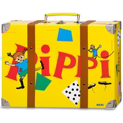 Pippi Koffert Gul 32cm