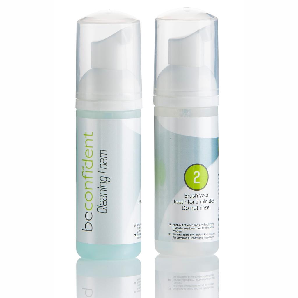 Beconfident Tandblekning tandkräm Dual med Sodium Fluorid