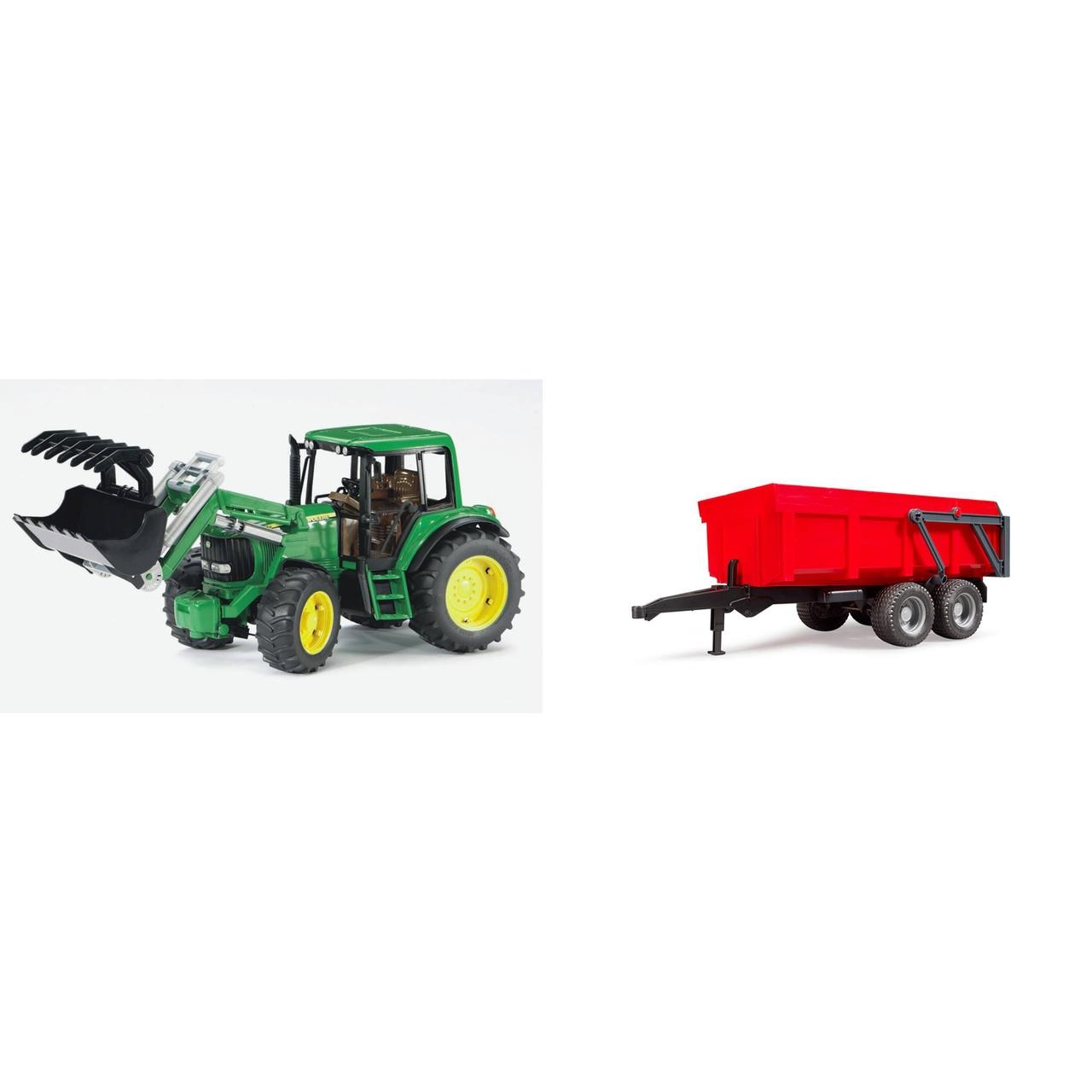 John Deere 6920 Frontloader & Tipping Trail