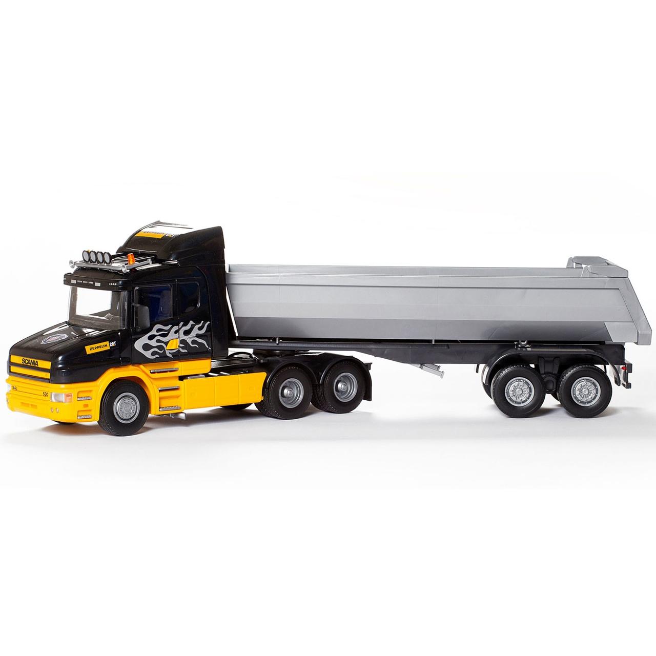 Scania Timmerbil K-Kran Red
