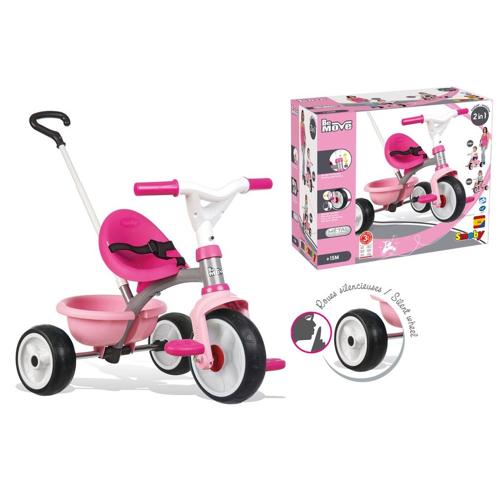 Smoby Be move trehjuling rosa