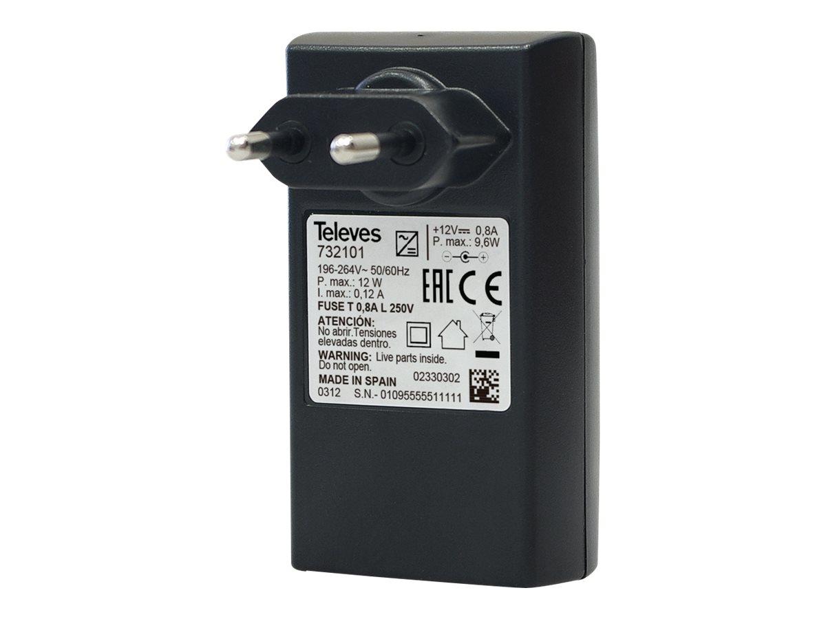 Televes Nevo-nätdel 12 V / 0,8 A