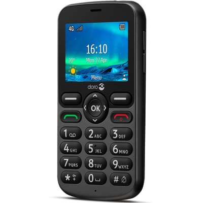 Doro 5861 4G Graphite Grey