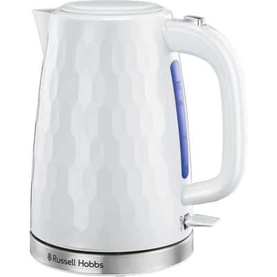 Russell Hobbs Water Boiler 2605070 Honeycomb Kettle White