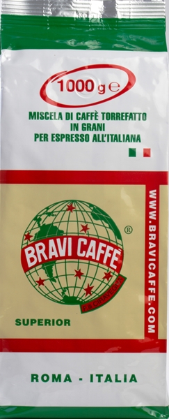 Bravi kaffebönor Superior 1 kg