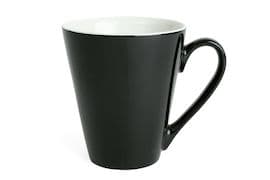 Mugg Attila svart/vit