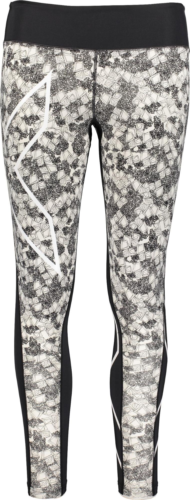 2XU Pattern Mid-Rise Compression Tights, Dam