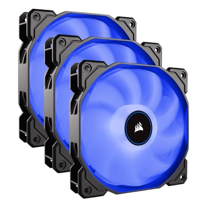 Corsair AF120 LED Blue 120mm, Triple Pack